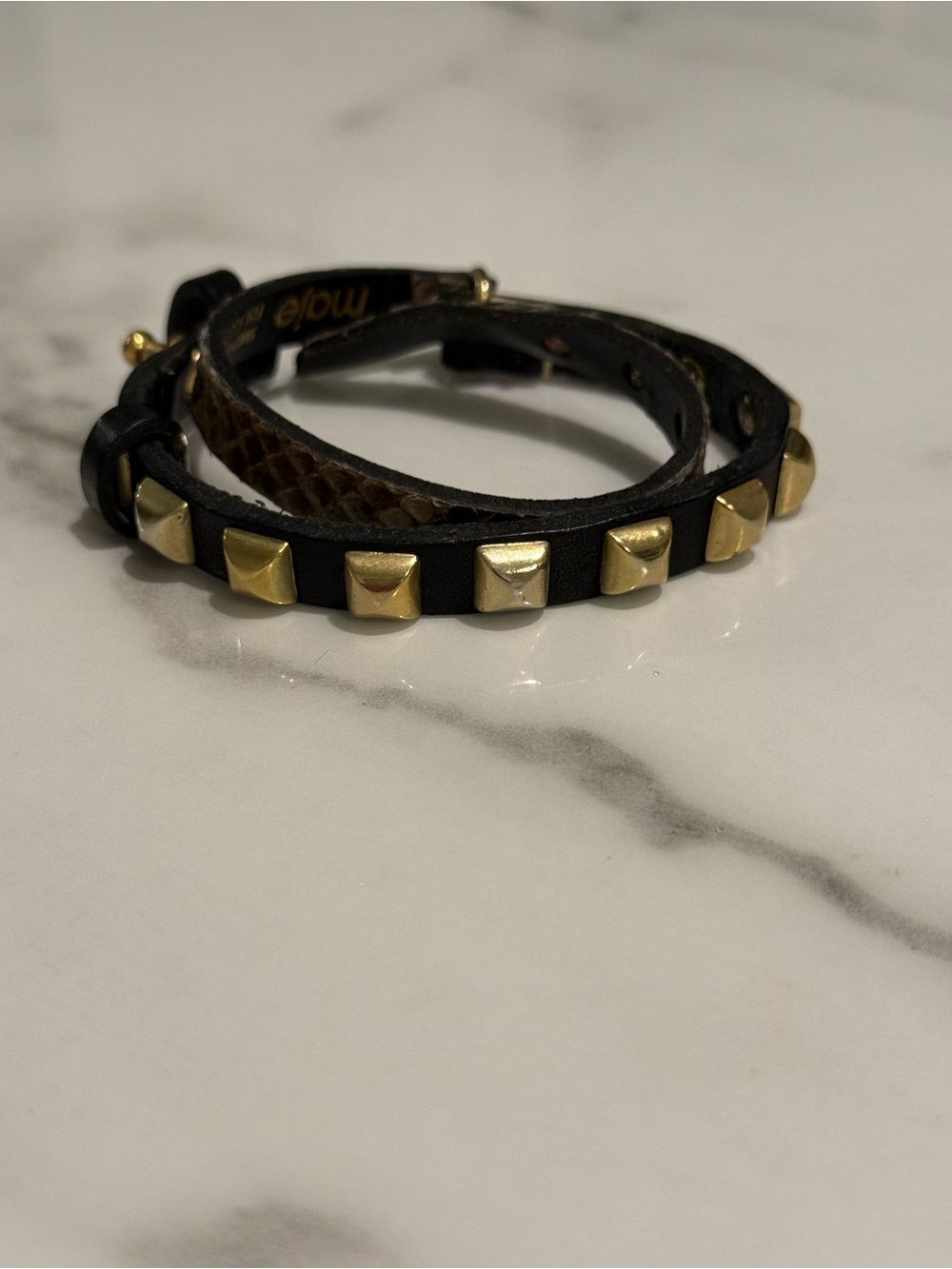 Maje Leather Bracelet